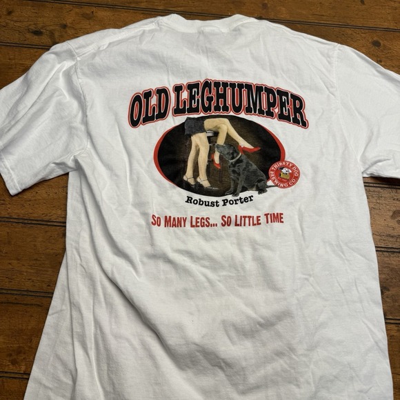 Other - thirsty dog brewing Medium Old Leg Humper Fun Graphic Shirt